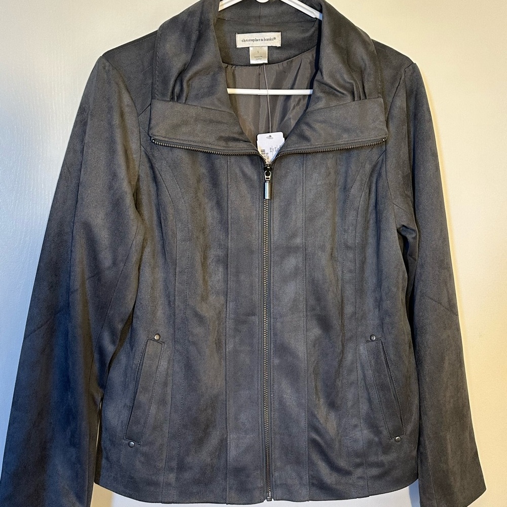 Christopher & Banks Gray Jacket